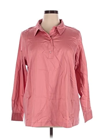 Isaac Mizrahi LIVE! Long Sleeve Blouse (view 1)
