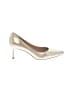 Nina Metallic Ivory Heels Size 6 1/2 - photo 1