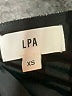 LPA Metallic Gray Cocktail Dress Size XS - photo 7