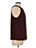 Alfani Burgundy Sleeveless Blouse Size L - photo 4