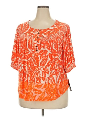 Democracy Short Sleeve Blouse (view 1)