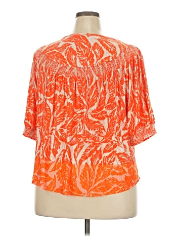 Democracy Short Sleeve Blouse (view 2)