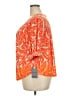 Democracy Orange Short Sleeve Blouse Size 2X - photo 5
