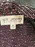 St. John Collection Tweed Purple Blazer Size 10 - photo 6