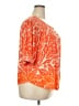 Democracy Orange Short Sleeve Blouse Size 2X - photo 4