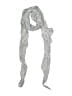 Free People 100% Cotton Gray Scarf One size - photo 1