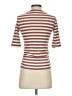 Sanctuary Stripes Brown Short Sleeve Top Size XS - photo 2
