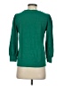 Ann Taylor LOFT 100% Cotton Green Pullover Sweater Size S - photo 2