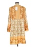 Unbranded Paisley Orange Casual Dress Size L - photo 2