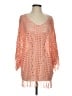 Boston Proper 100% Cotton Orange Poncho Size S - photo 1