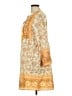 Unbranded Paisley Orange Casual Dress Size L - photo 5