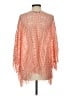Boston Proper 100% Cotton Orange Poncho Size S - photo 2