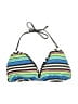 Unbranded Stripes Blue Swimsuit Top Size S (estimated) - photo 1
