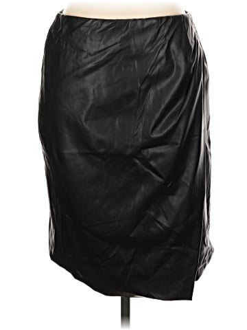 Great Jones Faux Leather Skirt (view 1)