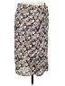 Chenault 100% Polyester Print Gray Casual Skirt Size M - photo 1