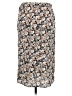 Chenault 100% Polyester Print Gray Casual Skirt Size M - photo 2