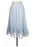 Shein 100% Polyester Polka Dots Blue Formal Skirt Size L - photo 2