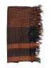 Unbranded Plaid Brown Scarf One size - photo 2
