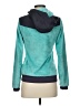 The North Face 100% Polyester Teal Track Jacket Size XS - photo 2