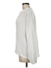 LA Made 100% Cotton White Long Sleeve Blouse Size M - photo 5