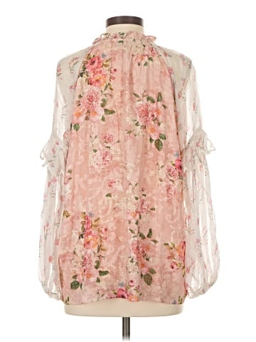 Hemant & Nandita 3/4 Sleeve Blouse (view 2)