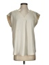 Ann Taylor LOFT 100% Polyester Ivory Sleeveless Blouse Size S - photo 1