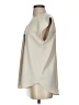 Ann Taylor LOFT 100% Polyester Ivory Sleeveless Blouse Size S - photo 5