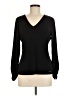 Calvin Klein Black Long Sleeve Blouse Size M - photo 1