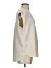 Ann Taylor LOFT 100% Polyester Ivory Sleeveless Blouse Size S - photo 4