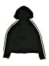 Adidas 100% Polyester Black Zip Up Hoodie Size L (youth) - photo 2