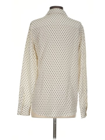 Equipment Long Sleeve Silk Top (view 2)