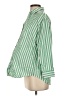 Storq Stripes Green Long Sleeve Blouse Size XS Maternity (1) - photo 5