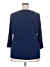Premise Studio Blue 3/4 Sleeve Top Size 2X - photo 2