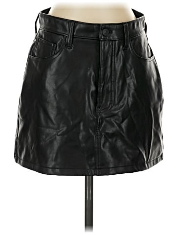Abercrombie & Fitch Faux Leather Skirt (view 1)