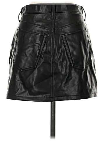 Abercrombie & Fitch Faux Leather Skirt (view 2)