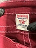 True Religion Hearts Burgundy Jeans Size 27 waist - photo 4