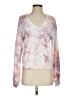 Wildfox Tie-dye Pink Pullover Sweater Size XS - photo 1