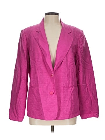 Sag Harbor Silk Blazer (view 1)