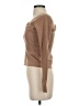 Line & Dot Tan Long Sleeve Top Size XS - photo 5