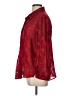Coldwater Creek Burgundy 3/4 Sleeve Blouse Size L - photo 5