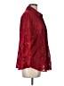 Coldwater Creek Burgundy 3/4 Sleeve Blouse Size L - photo 4