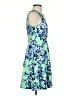 J.Crew Tropical Blue Cocktail Dress Size 0 - photo 4
