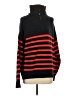 Zara Stripes Black Turtleneck Sweater Size S - photo 1