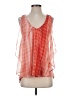 Boston Proper Orange Sleeveless Blouse Size S - photo 1