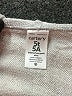 Carter's Silver Zip Up Hoodie Size 5T - photo 3