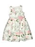 Pippa & Julie 100% Polyester Floral White Dress Size 6X - photo 1