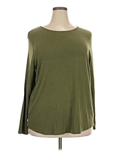 Joan Vass 3/4 Sleeve T-Shirt (view 1)