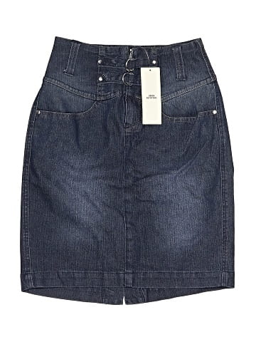 Kimchi Blue Denim Skirt (view 1)