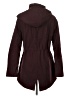 Kenneth Cole New York Burgundy Coat Size S - photo 2