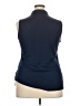 Port Authority 100% Polyester Blue Sleeveless Blouse Size XXL - photo 2